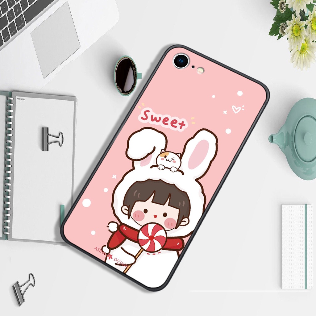 ỐP LƯNG IPHONE 7 THƯỜNG/8 THƯỜNG ỐP NHỰA IN HÌNH CUTE VÀ DỄ THƯƠNG GLSHOP
