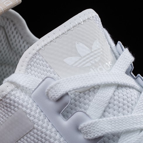 【Bắn thật】Adidas NMD_R1 BY3033 trắng xanh bạc hà chạy bộ nữ