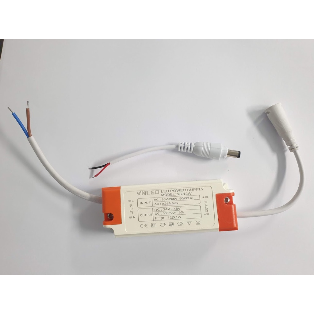 Nguồn đèn led âm trần, đèn downlight âm trần 4W đến 7W 1 màu