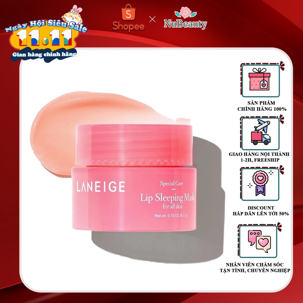 Mặt Nạ Ngủ Môi Laneige Special Care Lip Sleeping Mask 3gr