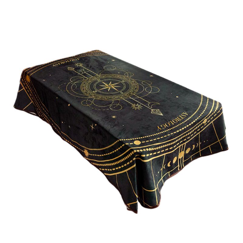 Khăn Trải Bàn Hình Chữ Nhật Chống Thấm Nước Phong Cách Vintage Châu Âu Ốp