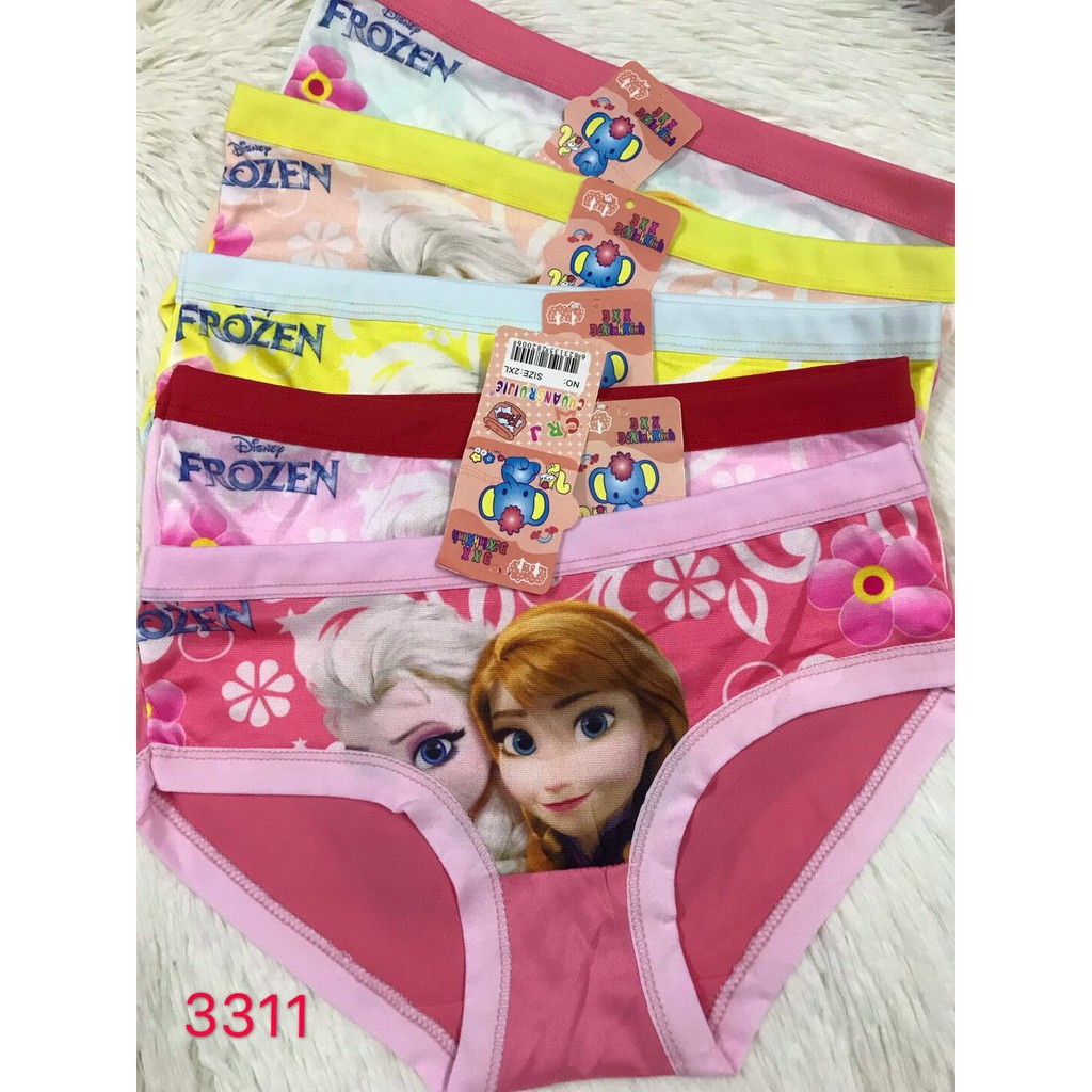 Quần chíp-quần lót cho bé gái hình elsa dễ thương
