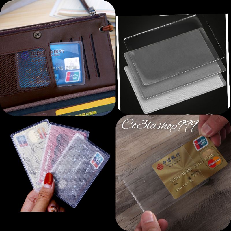 Vỏ bọc đựng thẻ ATM, thẻ siêu thị, căn cước công dân, nhựa pvc