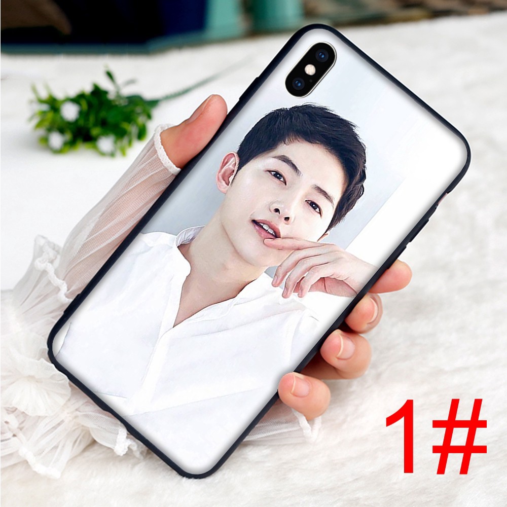 Soft Phone Case iPhone 12 11 Mini X XS XR Pro Max Song Joong ki