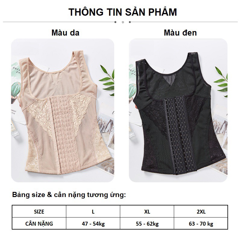 Áo Nịt Bụng Sau Sinh giúp hỗ trợ nâng ngực, đánh bay mỡ vùng bụng và lưng, phục hồi vóc dáng sau sinh