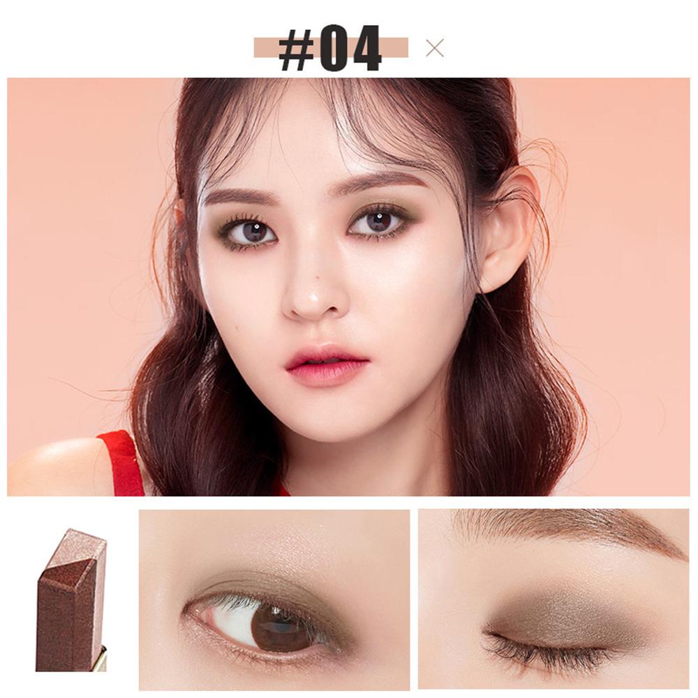 OCEANMAP Phấn Mắt Dạng Thỏi Hai Màu Sắc Gradient Chống Mồ Hôi Tiện Dụng
