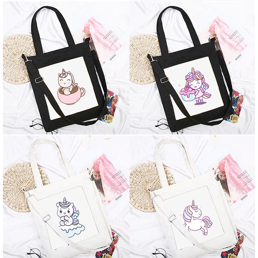 Túi đeo chéo ngựa thần unicorn TĐC17 túi tote thần tượng thời trang hoạt hình cute