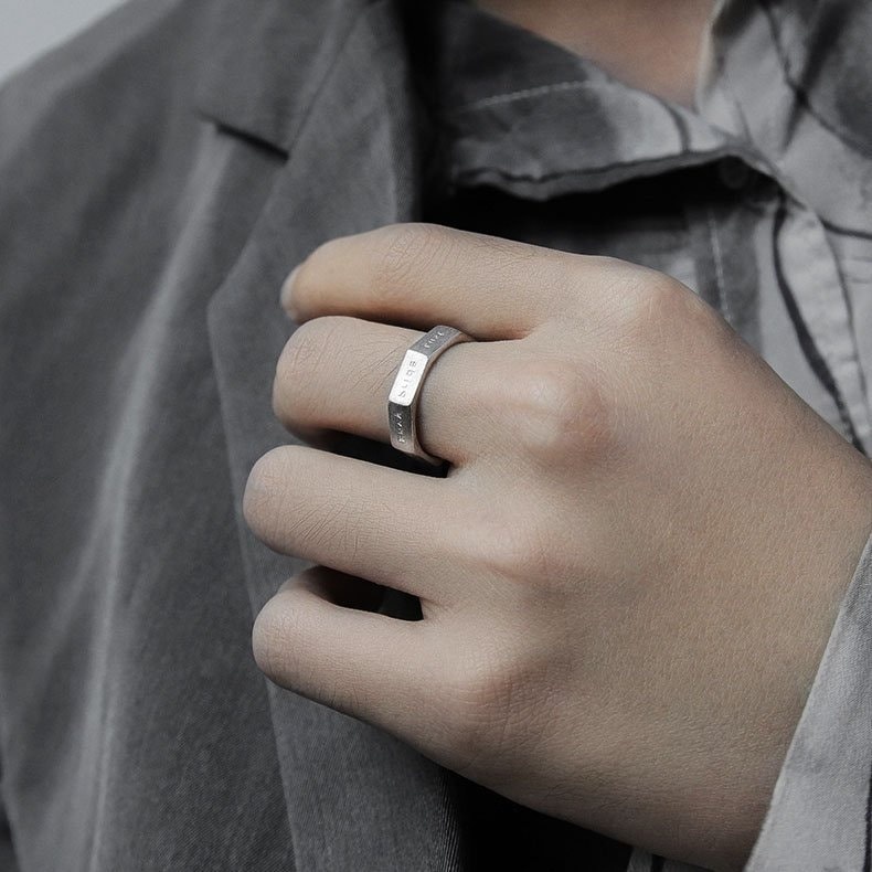 Nhẫn Thất đại Tội Bạc S925 – Có thể tự chỉnh size - ODIN SILVER RING