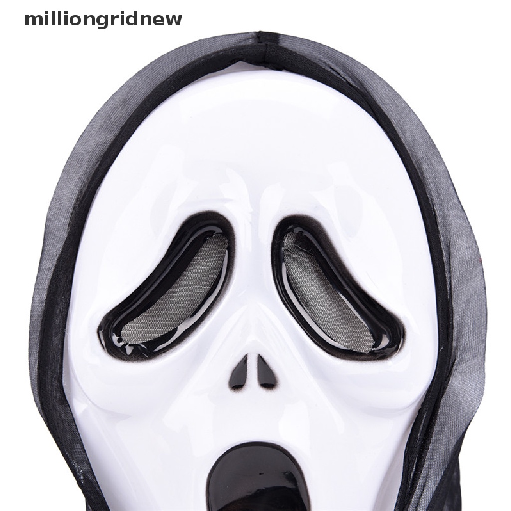 Mặt Nạ Hóa Trang Halloween Hình Ma Kem Đáng Sợ