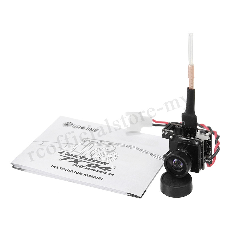 Camera hành trình Eachine tx04 PAL 5.8G 40CH 120 ° kèm dây cáp dành cho Flycam Điều khiển từ xa