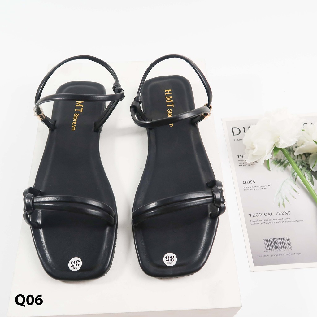 Sandal thắt nút độc đáo HMTShoes Q06