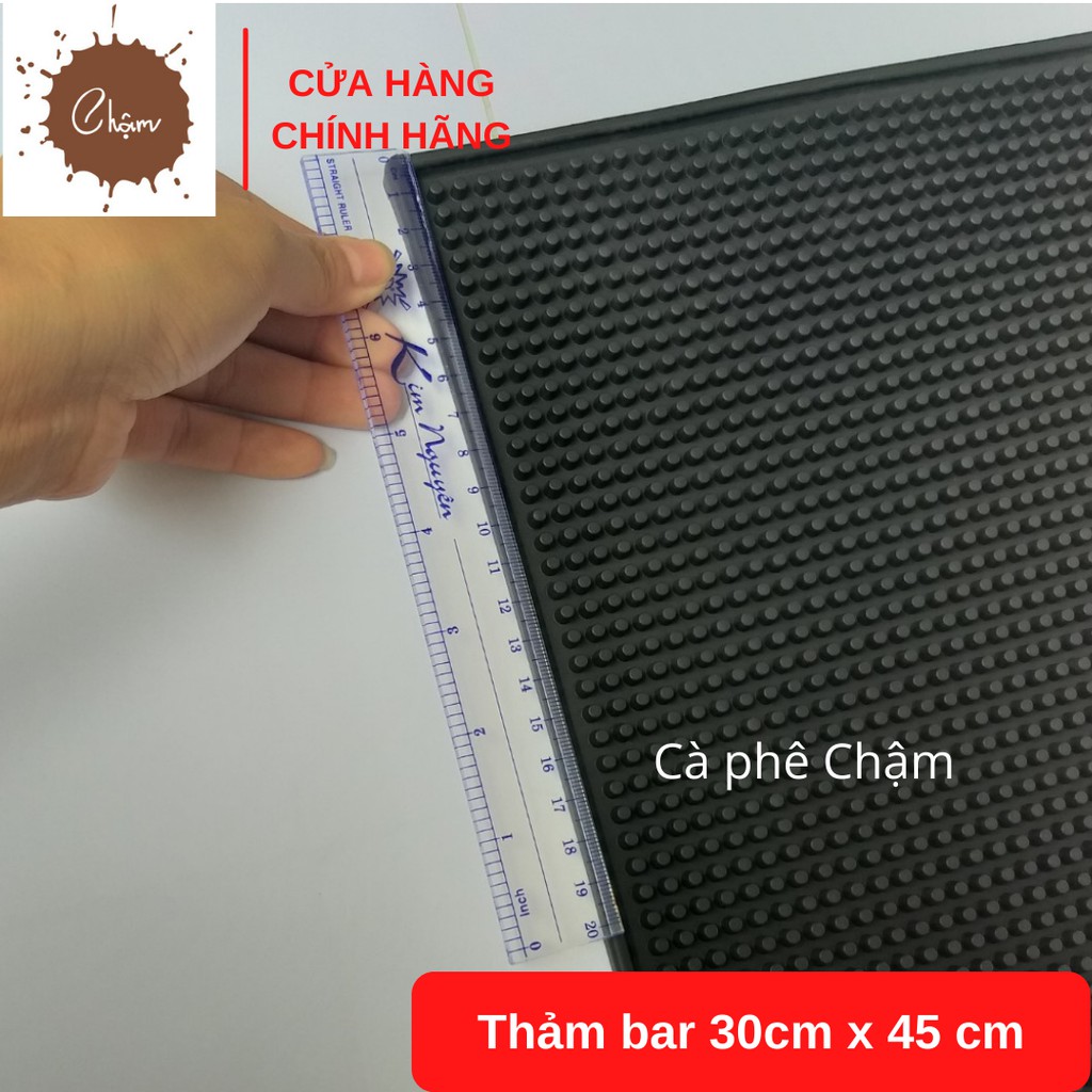 Thảm lót ly, dụng cụ pha chế quầy bar 45 x 30cm