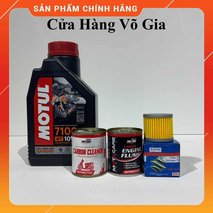 Motul 7100 4T 10w50 - Nhớt 100% tổng hợp cao cấp xe số gốc ESTER