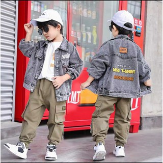 [HÀNG MỚI SALES SỐC] Aó khoác jean denim jacket cực chất cho bé trai bé gái