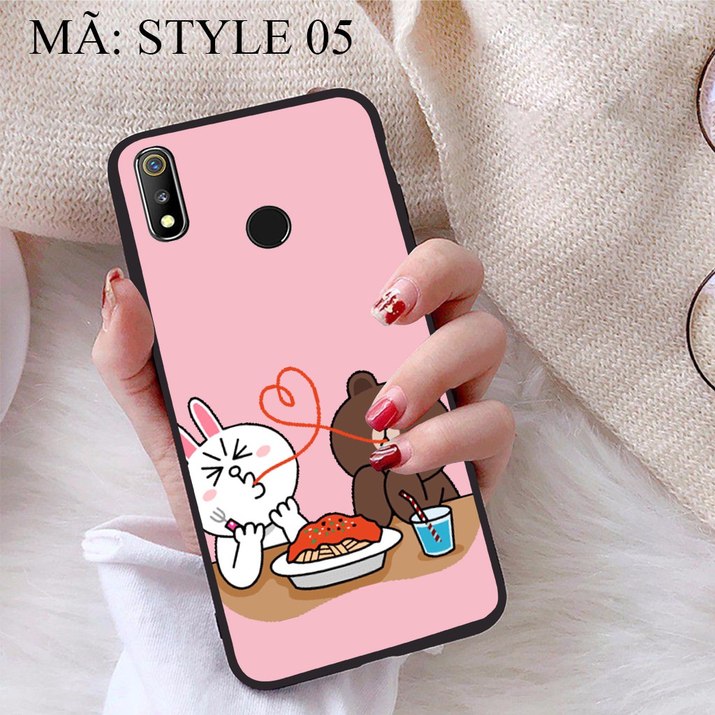 Ốp lưng Realme 3 viền dẻo TPU BST Phong Cách Trẻ Trung
