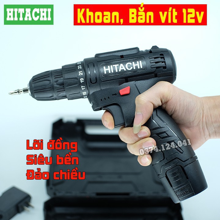 Máy khoan Pin HITACHI