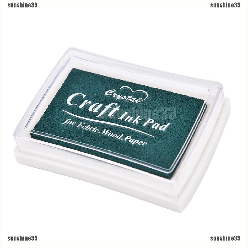 【COD•suns】NEW Free Shipping Child Craft Oil Based DIY Ink Pad Rubber Stamps Fa