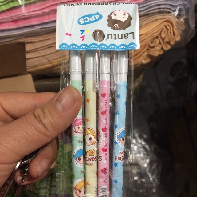 Bút chì khúc cho bé (vỉ gồm 4 chiếc)