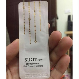 Combo 10 gói Sample Nước thần tái sinh da Su:m37 Losec Summa Elixir Essence Secréta