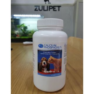 canxi cho chó mèo Calcium Phosphorus (Mỹ)
