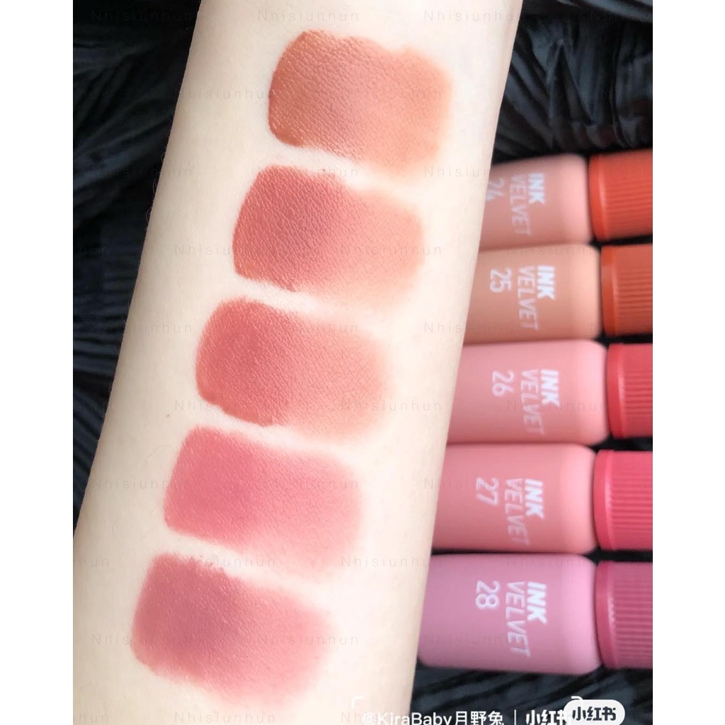 Son kem lì Peripera Ink Velvet Nude 2022