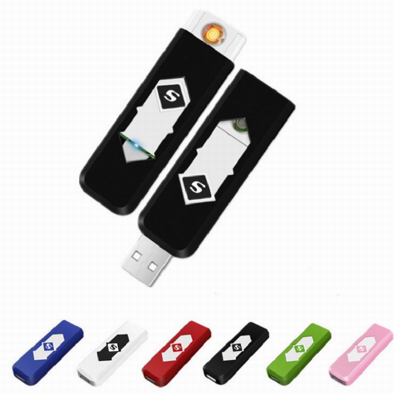 USB châm lửa chống gió (PK168) Dụng cụ nhóm lửa sac USB du lịch, dã ngoại, an toàn