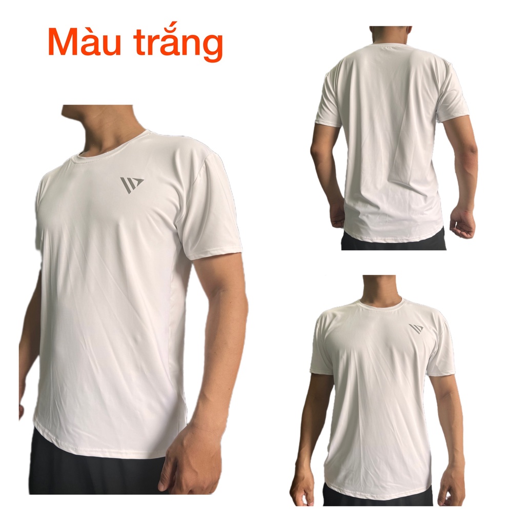 Áo Thun Thể Thao Nam VERMOS V15 Cổ Tròn Tay Ngắn Vải Thun Lạnh Chuẩn Form