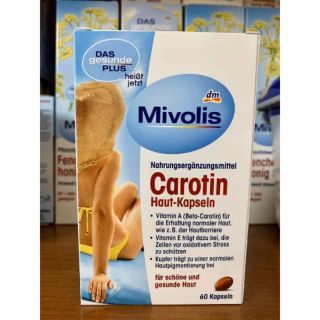 VIÊN UỐNG CHỐNG NẮNG CAROTIN
