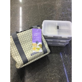 Bộ cơm giữ nhiệt lock 3 hộp