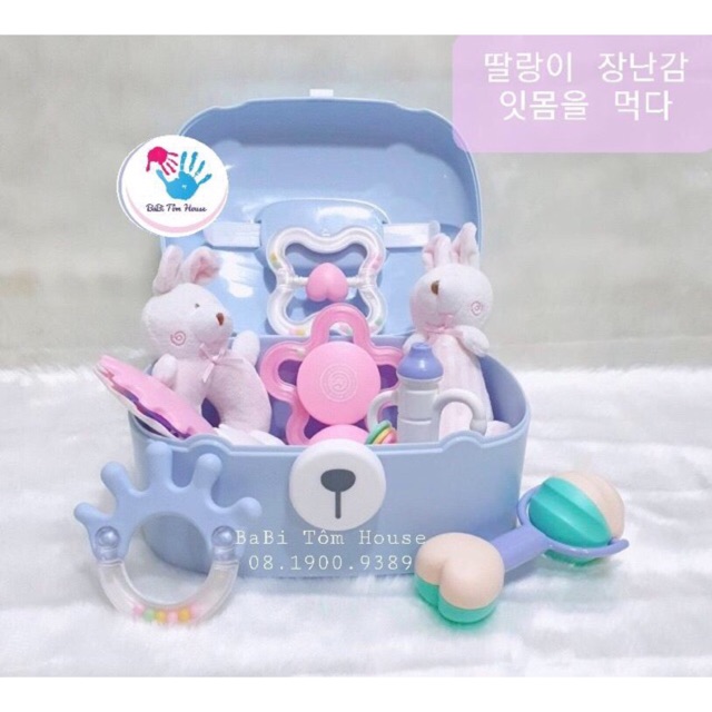 Hộp gặm nướu lục lạc Hàn Quốc Goryeo Baby