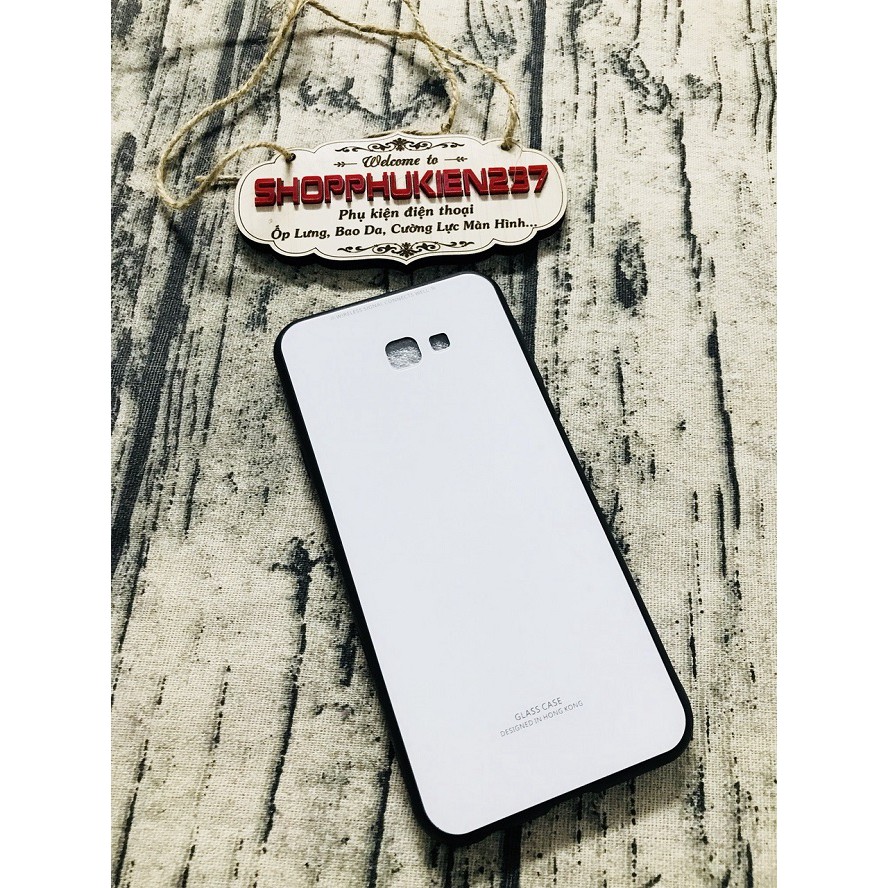 [Freeship toàn quốc từ 50k] ỐP LƯNG SS GALAXY J4 PLUS ỐP GƯƠNG CƯỜNG LỰC VIỀN DẺO ĐEN CAO CẤP