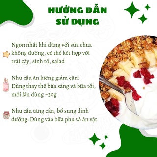 Granola siêu hạt ăn kiêng ngũ cốc giảm cân dinh dưỡng eat clean không - ảnh sản phẩm 5