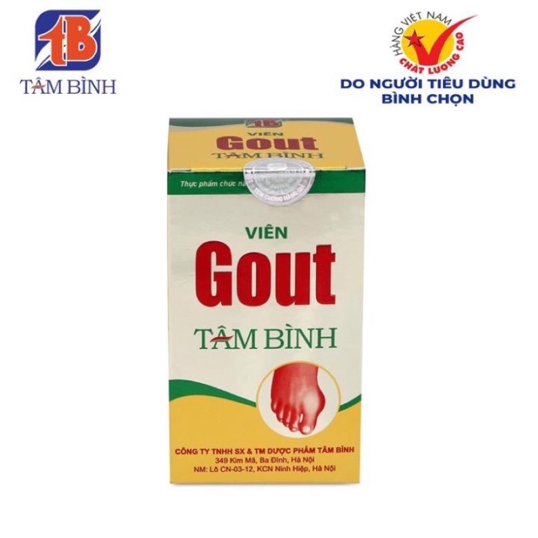 [chính hãng] Viên GOUT TÂM BÌNH