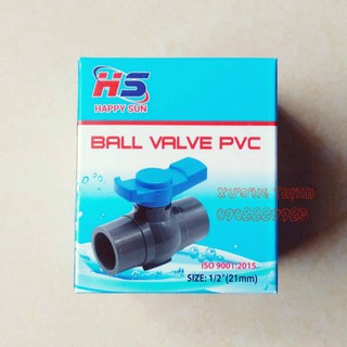 Van khóa nước 21mm - 27mm - 34mm - Van bi Happysun