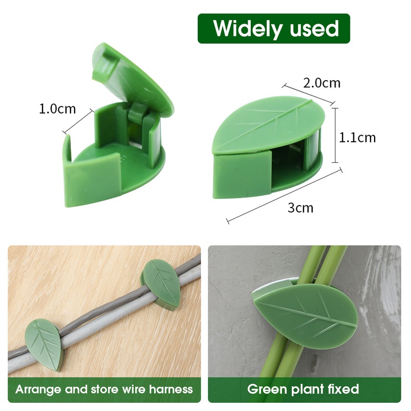 Set 10 Giá Đỡ Cây Dây Leo Tự Dính Thân Thiện Với Môi Trường Không Cần Đóng Đinh Tiết Kiệm Không Gian