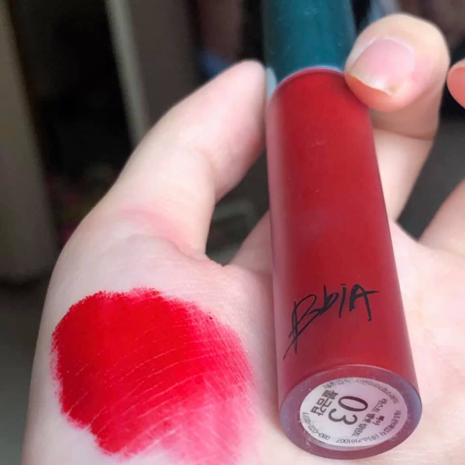 Son kem lì Bbia Last Velvet Lip Tint màu 02 đến 25