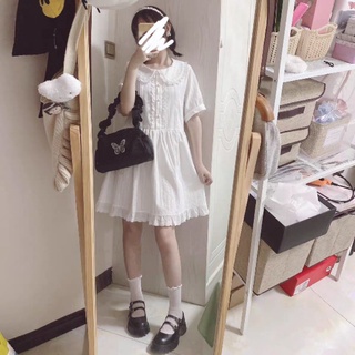 (L268) Đầm tiểu thư cổ sơ mi hàng order (có ảnh thật ở cuối)
