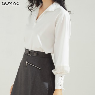 Áo sơ mi nữ tay rút AA653 GUMAC