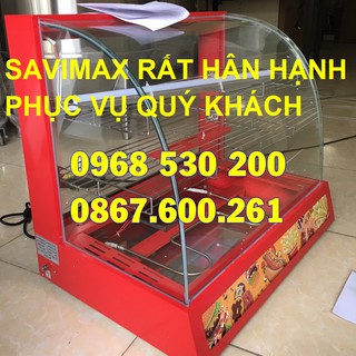 Tủ trưng bày giữ nóng thực phẩm mini