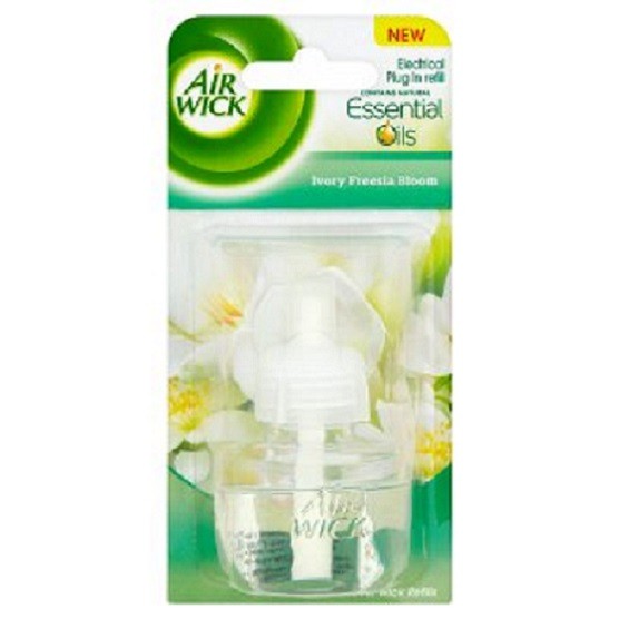 Chai tinh dầu cắm điện Airwick Refill AWK2037 Ivory Freesia Bloom 19ml (Hương hoa nhài)