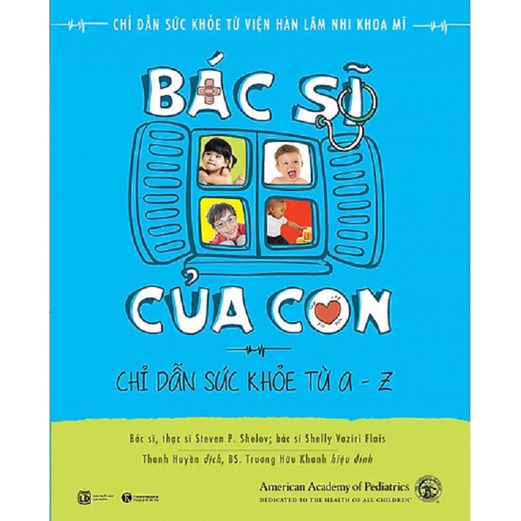 Sách - Bác sĩ của con - Chỉ dẫn sức khoẻ từ A-Z