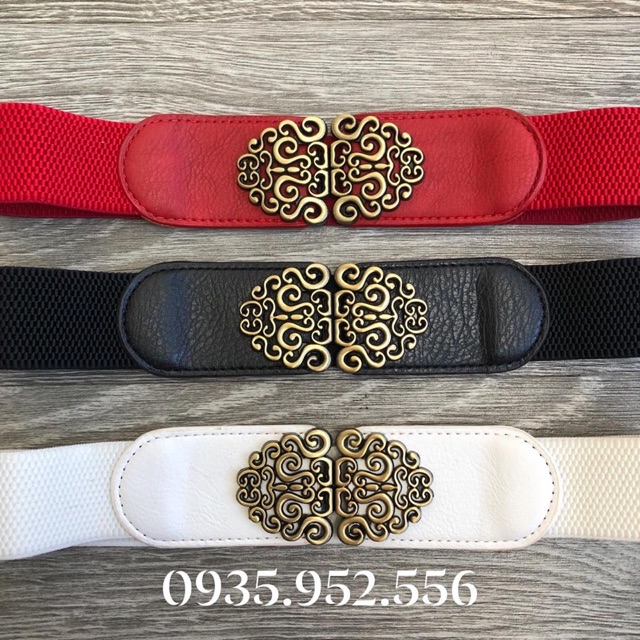 Đai váy hoa văn 3 màu | BigBuy360 - bigbuy360.vn