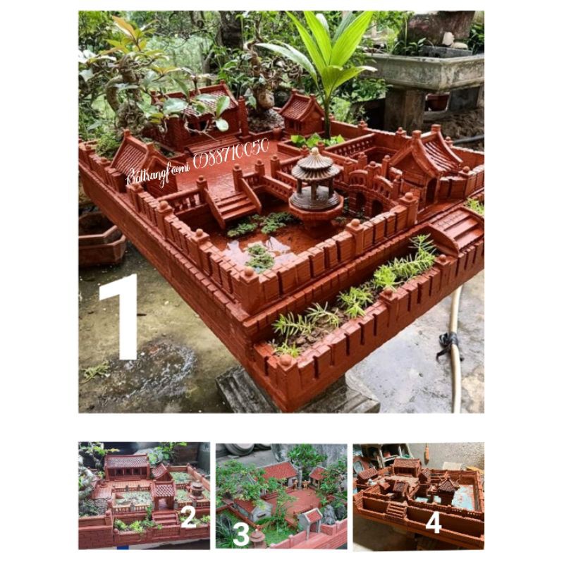 Tiểu cảnh sân vườn bắc bộ(liên hệ chọn mẫu và kích thước)