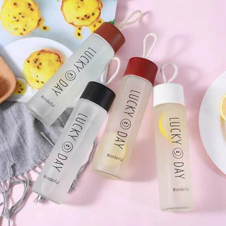 Bình nước thủy tinh kính mờ