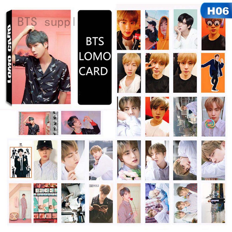 Bộ Thẻ Hình Lomo Nhóm Nhạc Kpop Bts