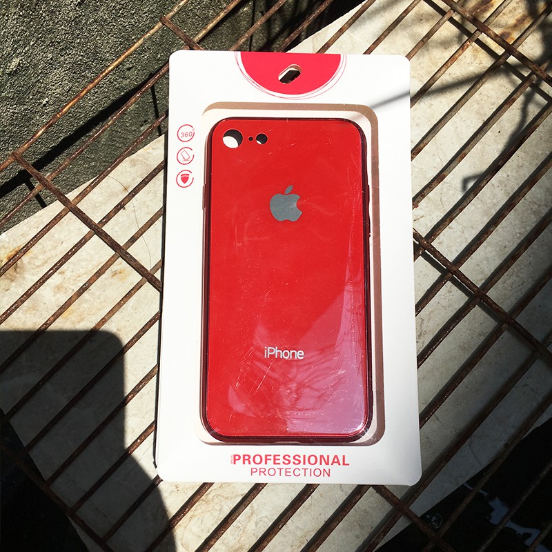 Ốp lưng kính cao cấp cho điện thoại iPhone IP6.6S, 6Plus.6SPlus, IP7.8, 7Plus.8Plus, X/Xs, XR, Xs Max | BigBuy360 - bigbuy360.vn