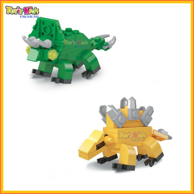 Đồ chơi trứng khủng long, đồ chơi lắp ráp, xếp hình