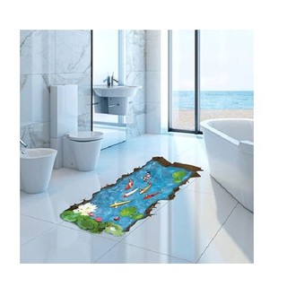 Decal Ao Sen Và Hồ Cá