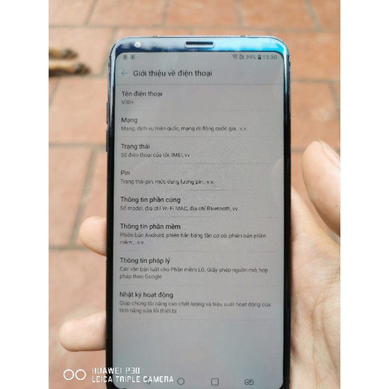 Điện thoại LG V30 plus bản 2 sim