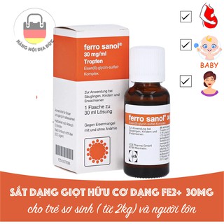 SẮT DẠNG GIỌT FERRO SANOL